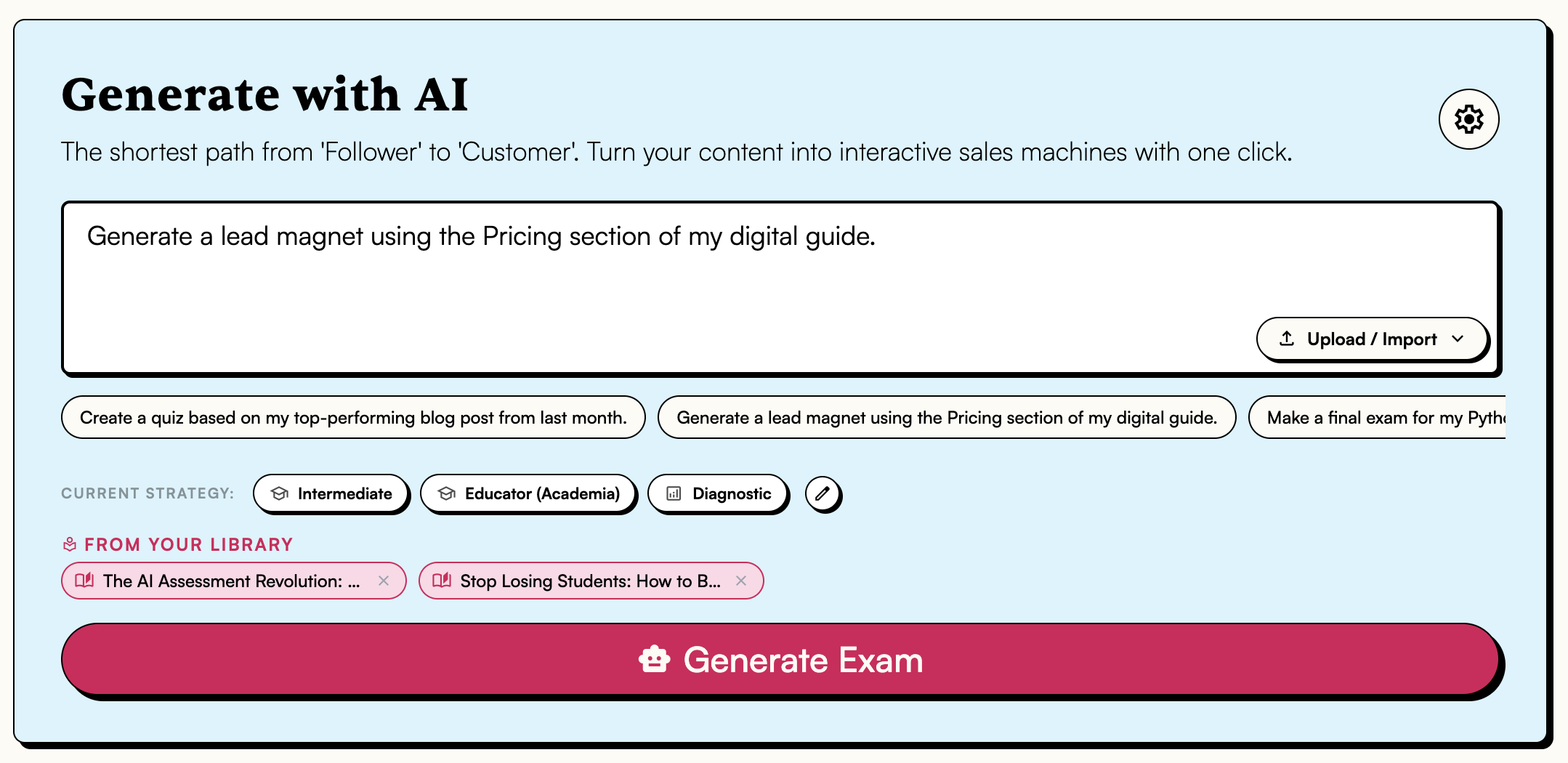 The AI Assessment Revolution: Generating Expert-Level Certifications in Seconds
